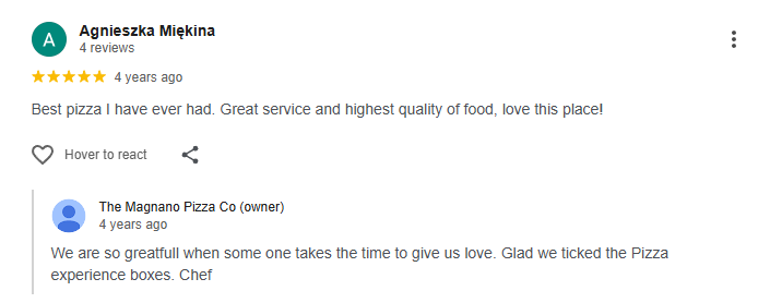 Customer review from Hasan AlMatrouk